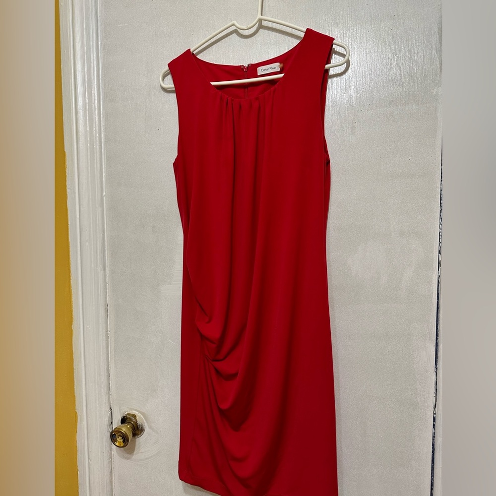 Calvin Klein Red dress size 12